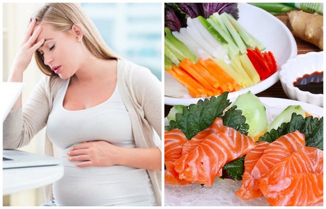 Cá hồi cung cấp omega -3 cần thiết cho mẹ bầu